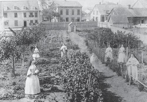 Jardin de l'Hôtel-Dieu de Lévis (1903)