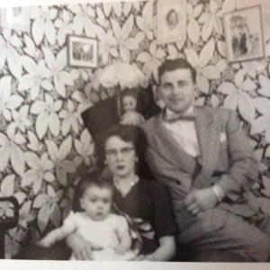 Réginald Lefebvre et sa femme en 1951 (source: Jean-Marc Lefebvre)