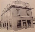 Rénovation du magasin Verret en 1905 (image: Mes souvenirs tome II 1883-1888)